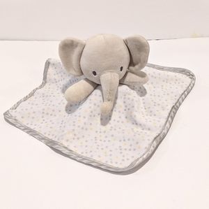 George grey elephant security blanket lovey